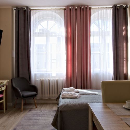 Apartament 4-osobowy z 1 pomieszczeniem sypialnianym