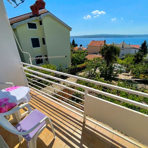 Trip Apartman pro 5 os. se 2 ložnicemi s výhledem na moře