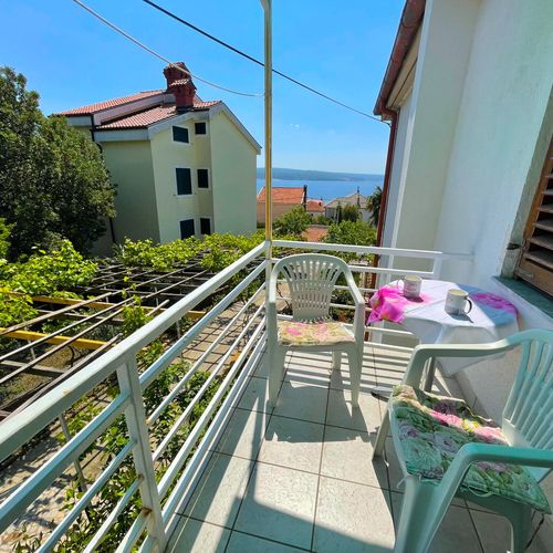 Classic Apartman pro 5 os. se 3 ložnicemi s výhledem na moře