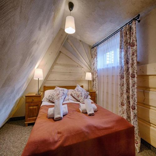 Apartament 4-osobowy Komfort z widokiem na las z 2 pomieszczeniami sypialnianymi