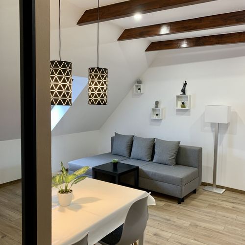 Apartament la etaj la mansardă cu 1 camera pentru 4 pers.