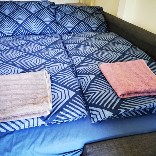 Apartament 2-osobowy Studio z widokiem na ogród z 1 pomieszczeniem sypialnianym