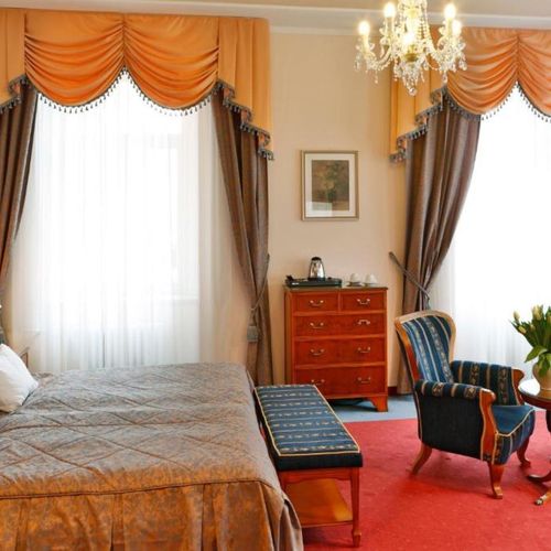 Apartman se sprchou s manželskou postelí s 1 ložnicí (s možností přistýlky)