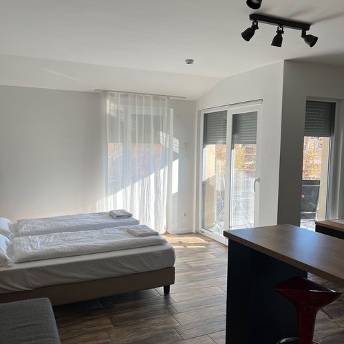 Camera tripla deluxe cu bucătărie proprie