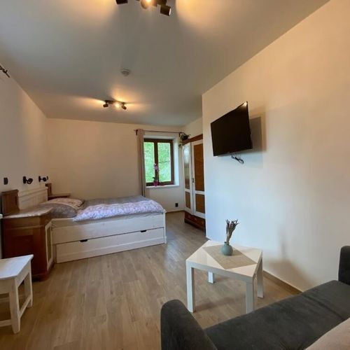 Apartament cu duș cu bucătărie proprie pentru 2 pers. (se poate solicita pat suplimentar)
