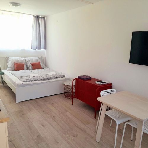 Apartament 2-osobowy na parterze z panoramą z 1 pomieszczeniem sypialnianym