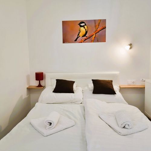 Apartament la parter cu 1 camera pentru 2 pers.