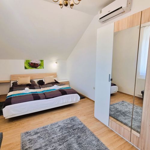Apartament familial(ă) la etaj cu 2 camere pentru 4 pers.