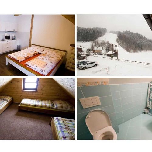 Apartman se sprchou s vlastní kuchyňkou pro 5 os.