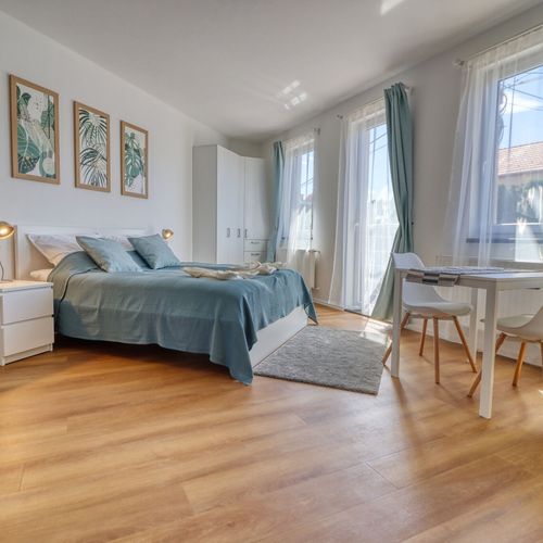 Apartament 2-osobowy na piętrze z klimatyzacją z 1 pomieszczeniem sypialnianym