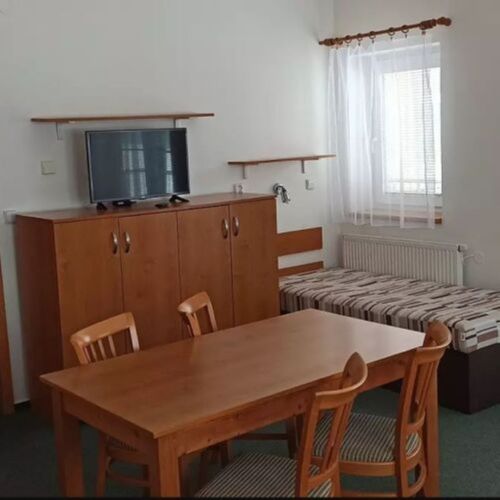 Camera single cu duș cu chicinetă comună (se poate solicita pat suplimentar)