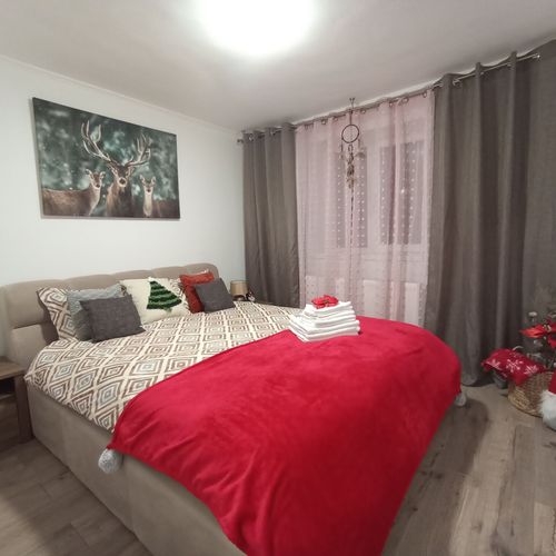 Apartament la parter cu 2 camere pentru 4 pers.