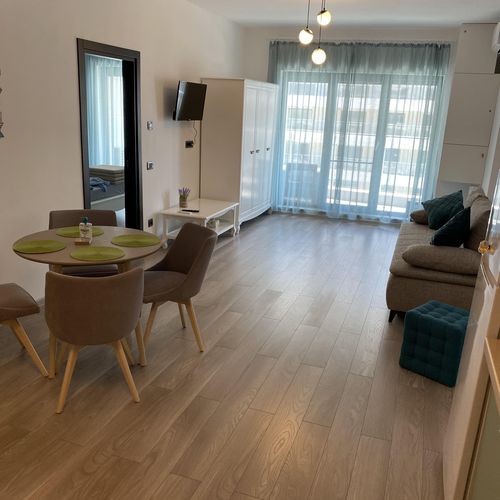 Apartament 4-osobowy Deluxe z widokiem na morze z 2 pomieszczeniami sypialnianymi