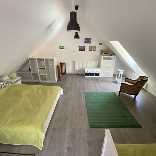 Apartament cu aer condiționat cu bucătărie proprie cu 2 camere pentru 5 pers.