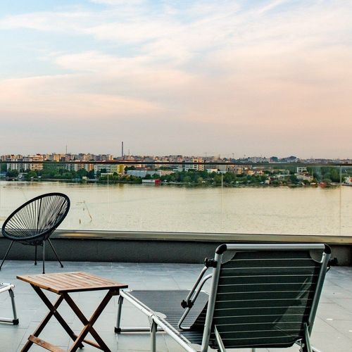 Apartament cu terasă cu panoramă cu 2 camere pentru 4 pers.