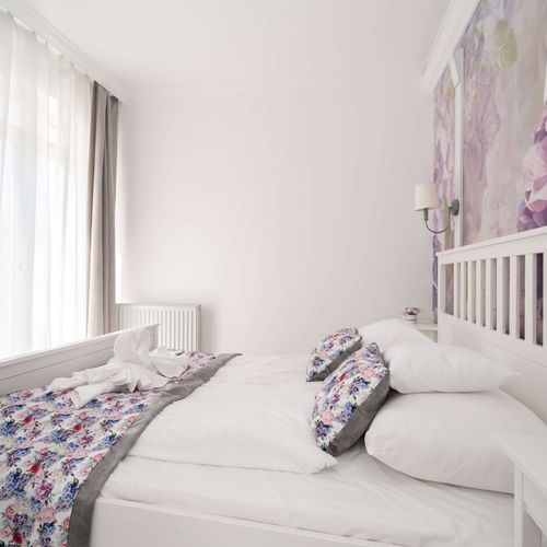 Suita cu balcon cu vedere spre pădure cu 2 camere pentru 4 pers.