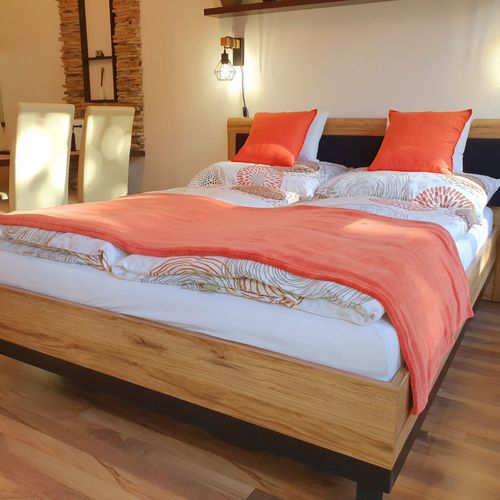 Apartman (jako celek) s klimatizací s manželskou postelí s výhledem na les (s možností přistýlky)