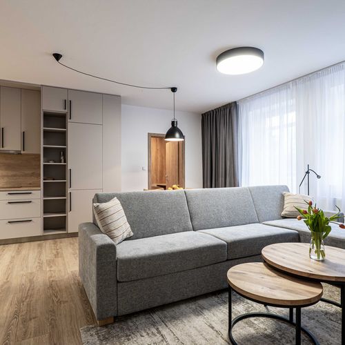 Deluxe Apartman s terasou pro 6 os. se 3 ložnicemi