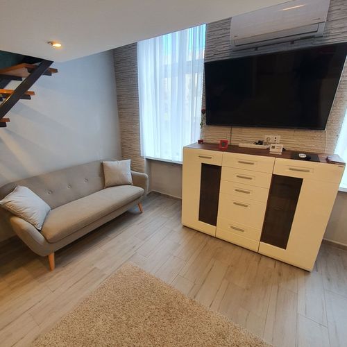 Apartament la parter maisonetă cu 1 camera pentru 2 pers. (se poate solicita pat suplimentar)