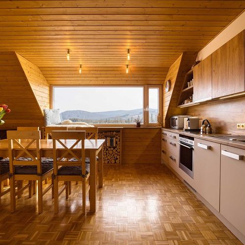 Apartmán Vyhlídka - Apartman pro 5 os. se 2 ložnicemi s výhledem na hory