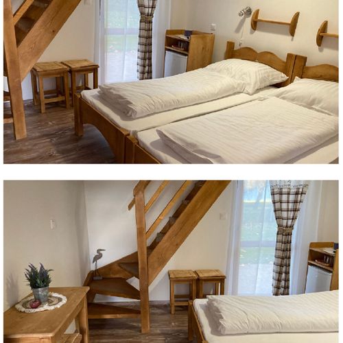 Casa rustică întreaga unitate maisonetă pentru 4 pers. (se inchirieaza doar integral)