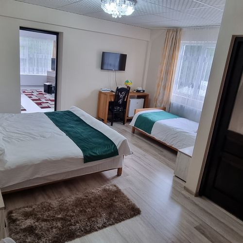Apartament cu baie cu panoramă cu 2 camere pentru 5 pers.