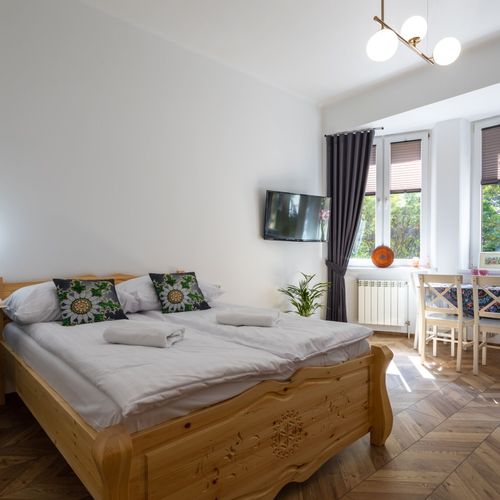 Design Apartman s manželskou postelí s 1 ložnicí na přízemí
