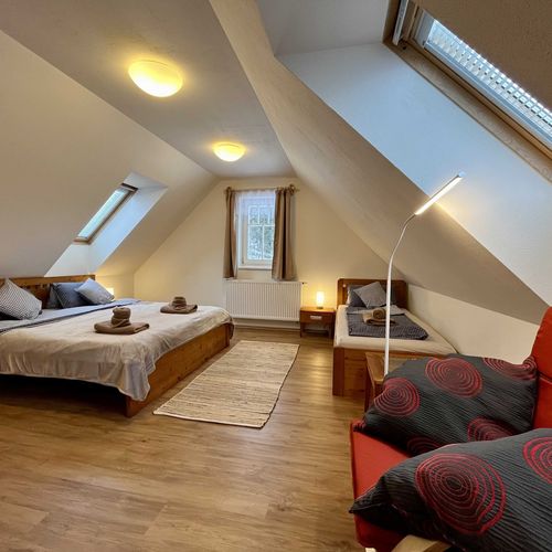 Apartament cu duș cu bucătărie proprie pentru 4 pers.