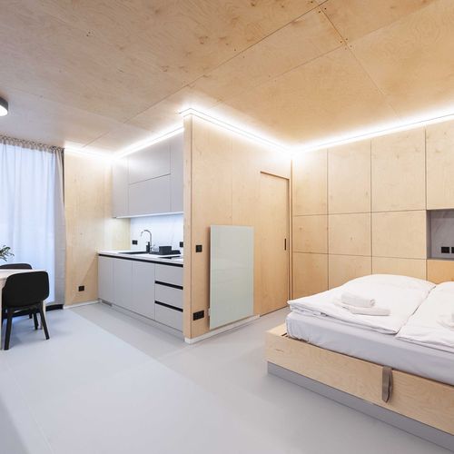 Bungalow 4-osobowy z prysznicem z własną kuchnią