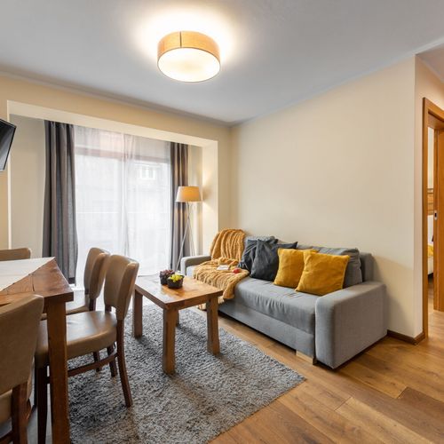 Apartament 4-osobowy Classic Przyjazny podróżom rodzinnym z 2 pomieszczeniami sypialnianymi