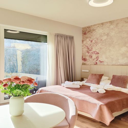 Premier Apartman (jako celek) s terasou s manželskou postelí
