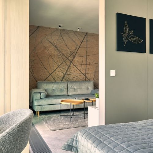 Apartament deluxe la etaj cu 2 camere pentru 4 pers.