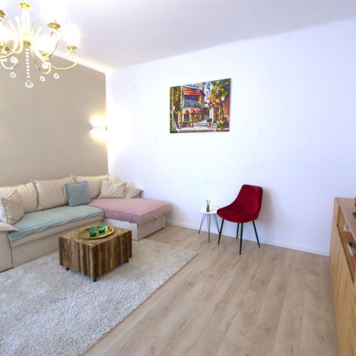 Apartament 4-osobowy Deluxe z dostępem do ogrodu z 1 pomieszczeniem sypialnianym