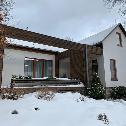 Domek całoroczny 8-osobowy z prysznicem z własną kuchnią (możliwa dostawka)