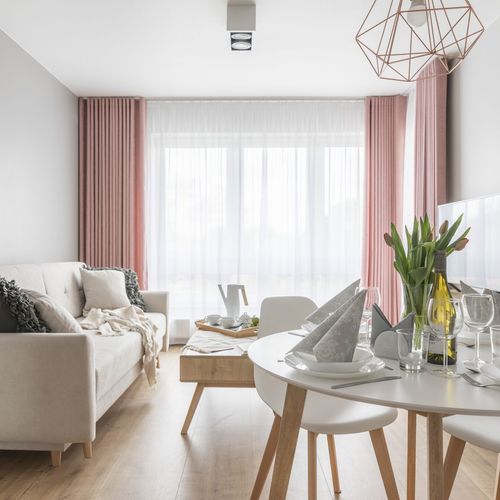 Apartament 4-osobowy na parterze z widokiem na ogród z 2 pomieszczeniami sypialnianymi
