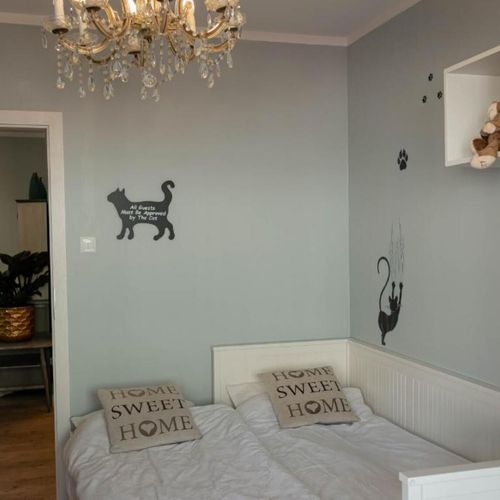 Apartament 6-osobowy na piętrze Romantyczny z 3 pomieszczeniami sypialnianymi