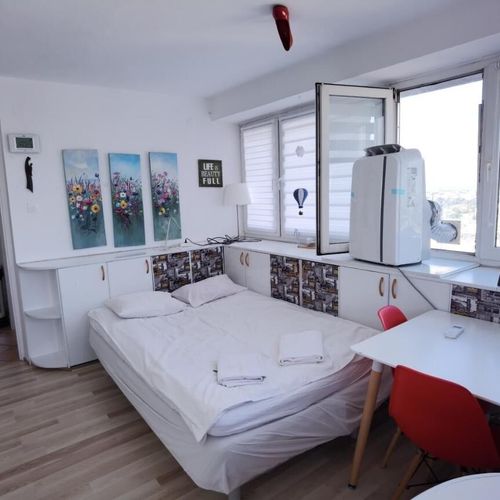 Apartament cu balcon cu 1 camera pentru 2 pers.