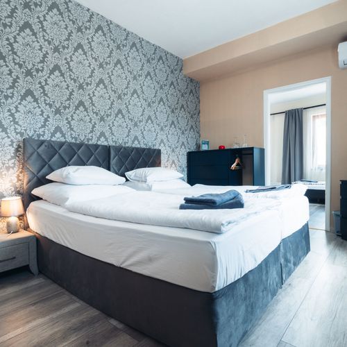 Apartament familial(ă) la etaj cu 2 camere pentru 5 pers.