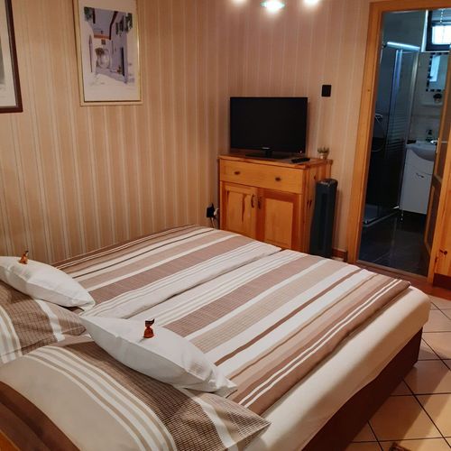 Apartament la parter cu 1 camera pentru 2 pers.