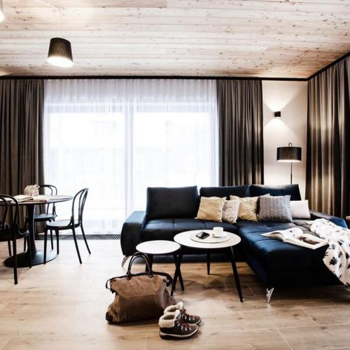 Apartament 6-osobowy z tarasem z 3 pomieszczeniami sypialnianymi