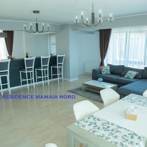 Apartament la etaj cu vedere spre mare cu 3 camere pentru 5 pers.