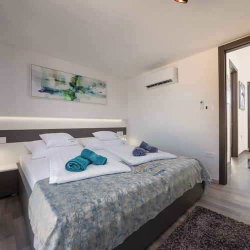 Premium Vila (jako celek) pro 8 os. s částečným výhledem na moře
