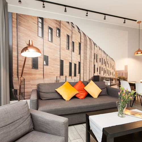 Apartament cu terasă cu panoramă cu 2 camere pentru 4 pers.