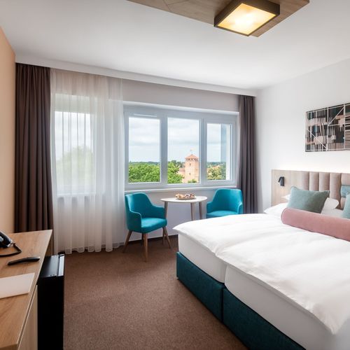 Pokój 2-osobowy Standard z widokiem na zamek