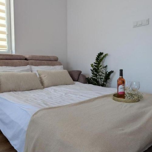 Apartament 4-osobowy z balkonem z prysznicem z 1 pomieszczeniem sypialnianym