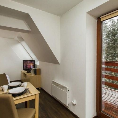 Apartament 2-osobowy z prysznicem z widokiem na góry z 1 pomieszczeniem sypialnianym