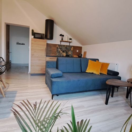 Apartament 4-osobowy na piętrze z prysznicem z 2 pomieszczeniami sypialnianymi
