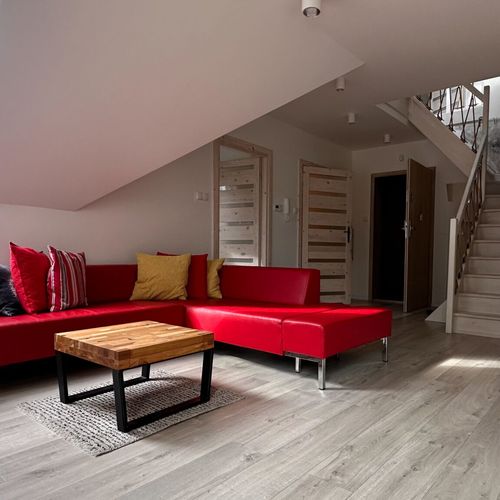 Apartament 6-osobowy z balkonem z widokiem na góry z 3 pomieszczeniami sypialnianymi