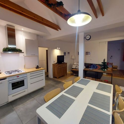 Apartament 8-osobowy Komfort z własną kuchnią z 4 pomieszczeniami sypialnianymi