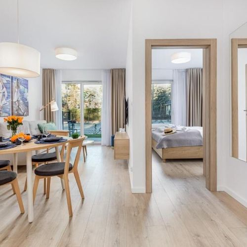 Apartament 4-osobowy Przyjazny podróżom rodzinnym z widokiem na ogród z 2 pomieszczeniami sypialnianymi